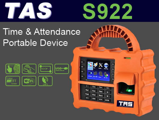 Time attendance - Portable Biometric fingerprint reader vf780